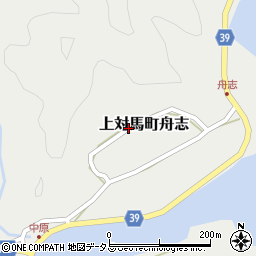 長崎県対馬市上対馬町舟志368周辺の地図