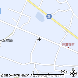 広島県安芸高田市向原町坂926-4周辺の地図