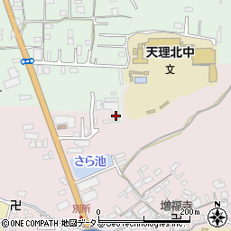 奈良県天理市石上町768-4周辺の地図