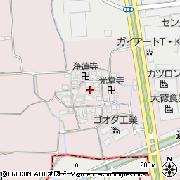 奈良県大和郡山市椎木町464周辺の地図