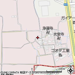 奈良県大和郡山市椎木町474-1周辺の地図