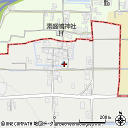 奈良県天理市南六条町245周辺の地図