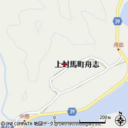 長崎県対馬市上対馬町舟志362周辺の地図