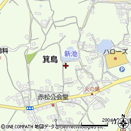 岡山県岡山市南区箕島1845-2周辺の地図