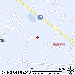 広島県安芸高田市向原町坂908周辺の地図
