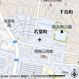 岡山県岡山市南区若葉町周辺の地図