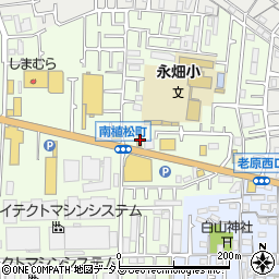 すき家２５号八尾永畑店周辺の地図