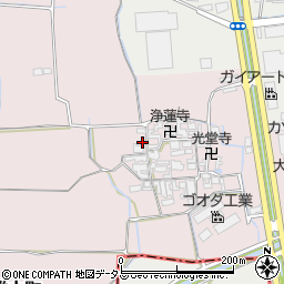奈良県大和郡山市椎木町468-2周辺の地図