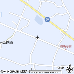 広島県安芸高田市向原町坂934周辺の地図