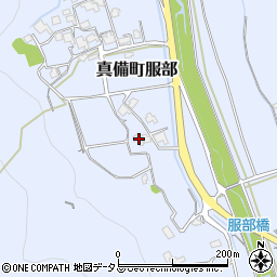 岡山県倉敷市真備町服部1975周辺の地図