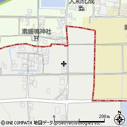 奈良県天理市南六条町251-2周辺の地図