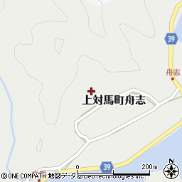 長崎県対馬市上対馬町舟志358周辺の地図