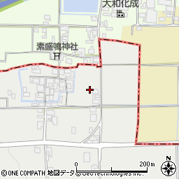 奈良県天理市南六条町251周辺の地図