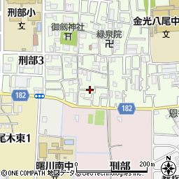 柏村南本町線周辺の地図