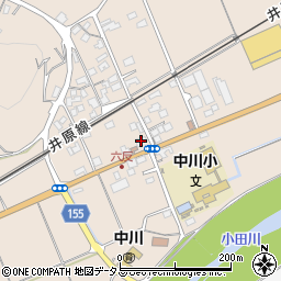 岡山県小田郡矢掛町本堀1161周辺の地図