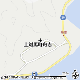 長崎県対馬市上対馬町舟志379周辺の地図