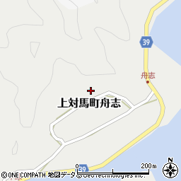 長崎県対馬市上対馬町舟志377周辺の地図