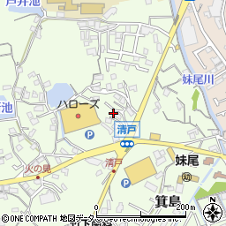 岡山県岡山市南区箕島1345-3周辺の地図