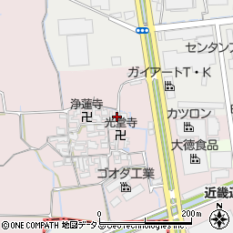 奈良県大和郡山市椎木町451周辺の地図