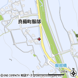 岡山県倉敷市真備町服部2022周辺の地図
