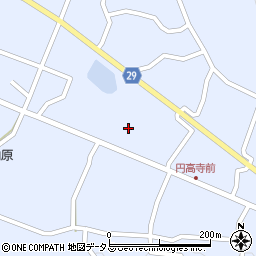 広島県安芸高田市向原町坂906周辺の地図