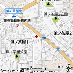 焼肉家 ポプラ 倉敷店周辺の地図