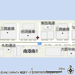 藤原運輸株式会社　大阪支店沿岸作業課周辺の地図