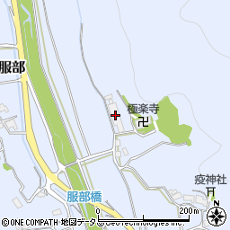 岡山県倉敷市真備町服部1807周辺の地図
