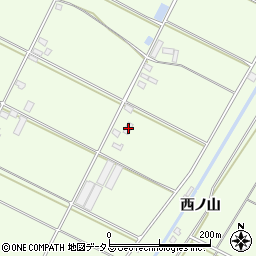 愛知県田原市西山町西ノ山31周辺の地図