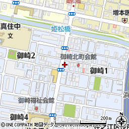 日本薬局周辺の地図