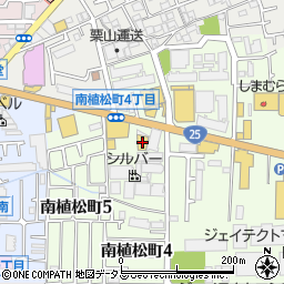 トヨタカローラ大阪八尾太子堂店周辺の地図