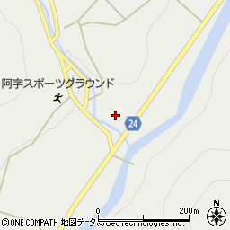 広島県府中市阿字町1417周辺の地図