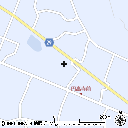 広島県安芸高田市向原町坂873周辺の地図