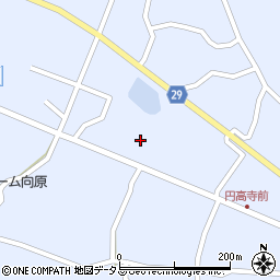 広島県安芸高田市向原町坂933周辺の地図