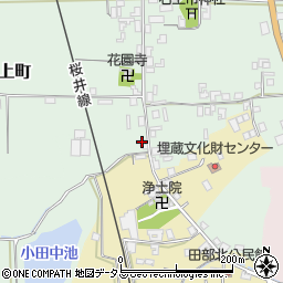 奈良県天理市石上町58周辺の地図