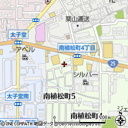 大阪府八尾市南植松町5丁目7周辺の地図