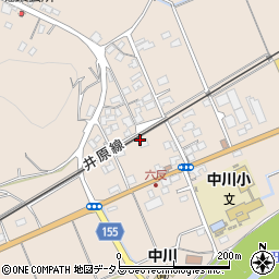 岡山県小田郡矢掛町本堀1186周辺の地図