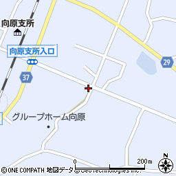 広島県安芸高田市向原町坂5周辺の地図