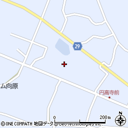 広島県安芸高田市向原町坂930周辺の地図