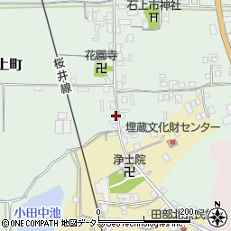 奈良県天理市石上町56周辺の地図