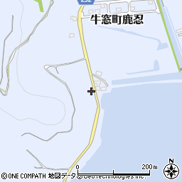 岡山県瀬戸内市牛窓町鹿忍5558周辺の地図