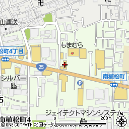 ＨｏｎｄａＣａｒｓ大阪八尾西店周辺の地図