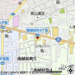 大阪マツダ八尾店周辺の地図