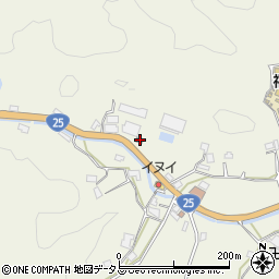 天理福住郵便局周辺の地図