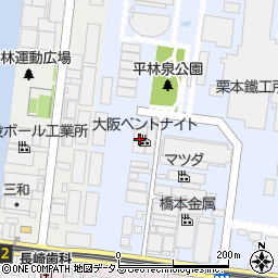 大阪ベントナイト周辺の地図