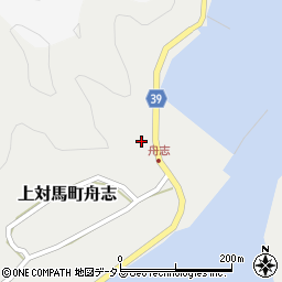 長崎県対馬市上対馬町舟志588周辺の地図