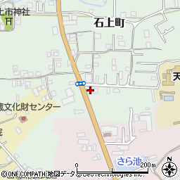 奈良県天理市石上町361-1周辺の地図