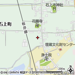 奈良県天理市石上町53周辺の地図