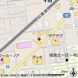 岡山マツダ倉敷中庄店周辺の地図