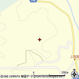 奈良県宇陀市室生上笠間3202周辺の地図